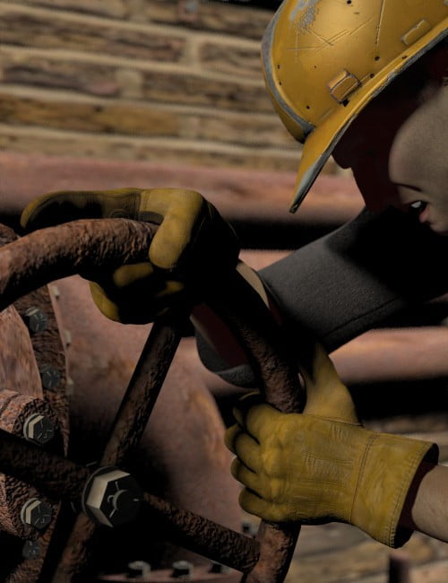 Nerd3D Gloves Set for Michael 4