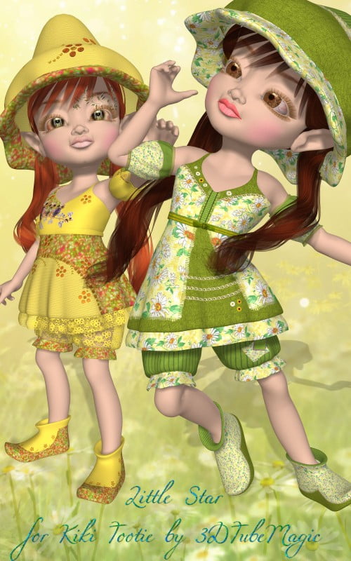 DA-LittleStar for Tootie by 3DTubeMagic