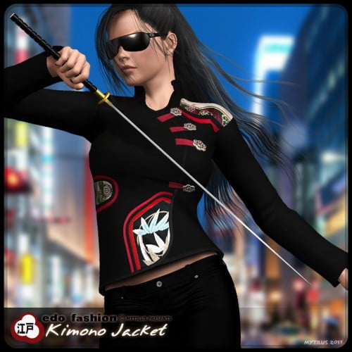 Edo Fashion - Kimono Jacket
