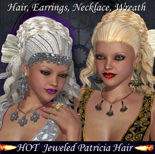 HOT Jeweled Patricia Hair HOT Jeweled Patricia Hair