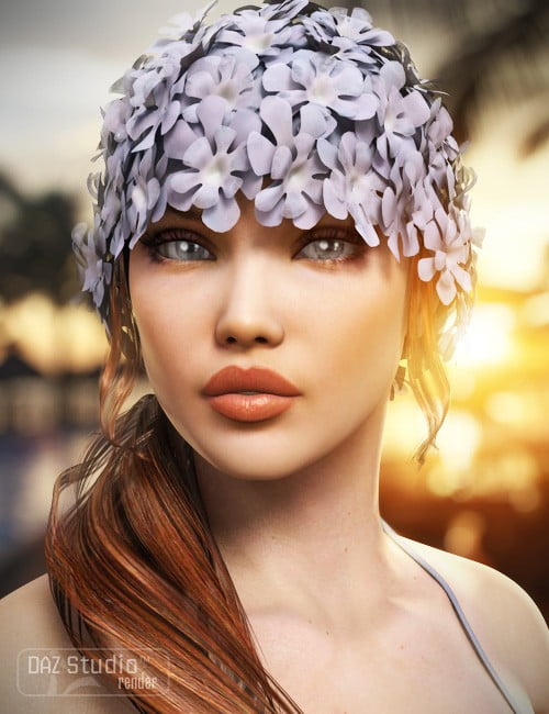 Swim Cap Hair Swim Cap Hair