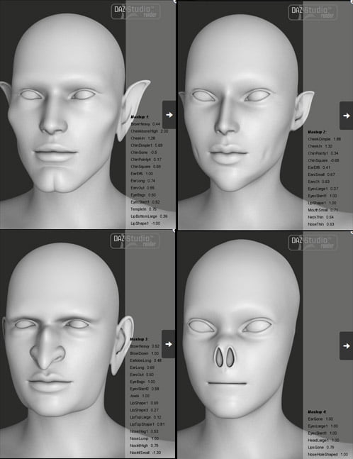 Wicked Fairytale Morphs