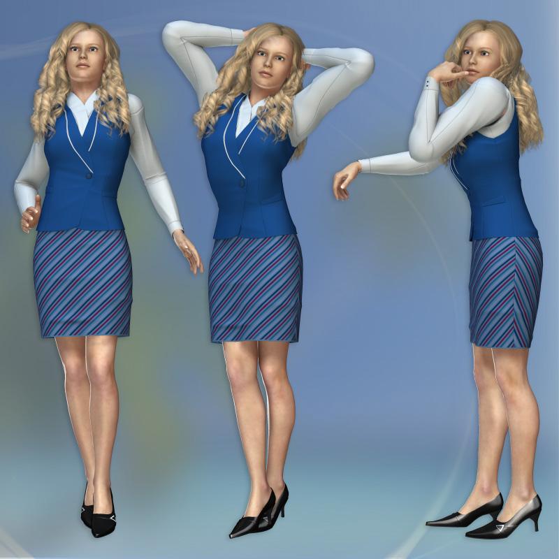 Crew Uniform for V4 (Poser)