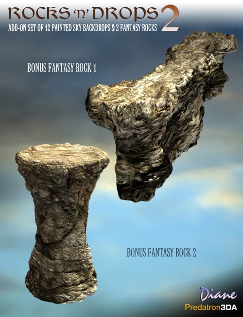 Rocks N Drops 2 Texture Add-On Set