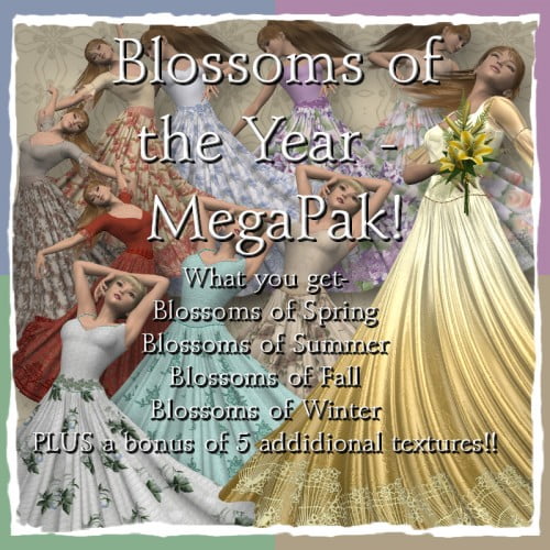 Blossoms of the year megapack