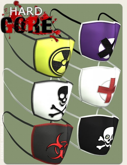 HARDGore - Fashion Med Mask Textures