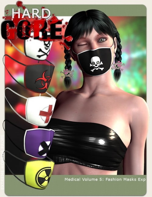 HARDGore - Fashion Med Mask Textures