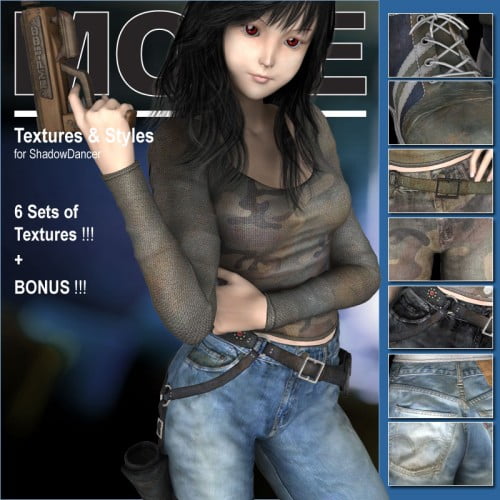 MORE Textures & Styles for Shadow Dancer