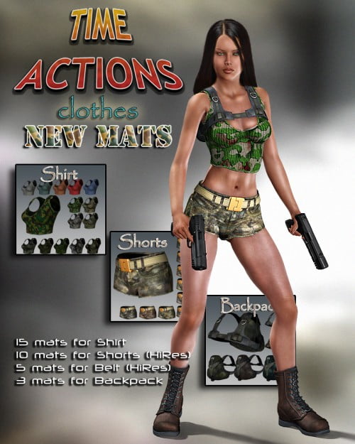 Slide3D Mats for Time Action Clothes [Update]