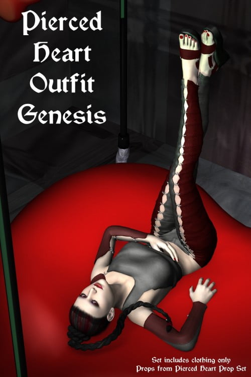 Pierced Heart Outfit Genesis Pierced Heart Outfit Genesis