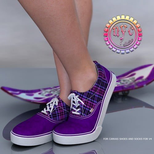 NYC for Canvas Shoes and Socks