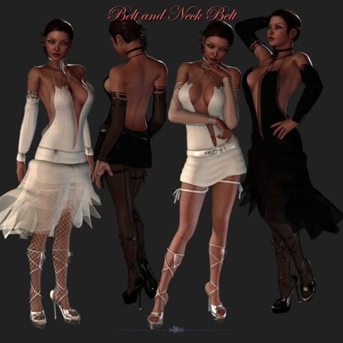 Melissa Dress Set for Victoria 4.2 + Bonus (63 Camera)