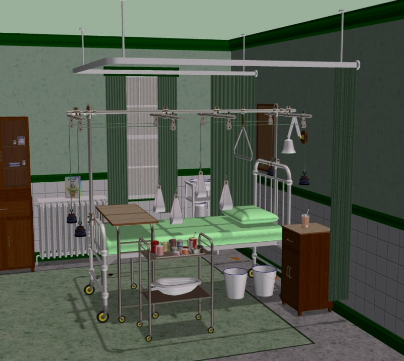 HOSPITAL ROOM SET