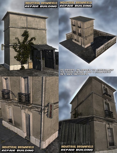 Industrial Brownfield: Repair Building