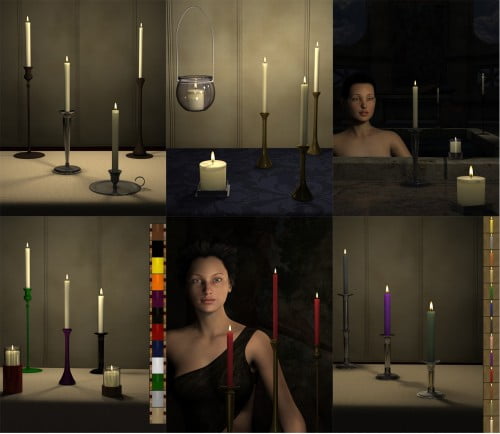 By Candle Light For DAZ Studio