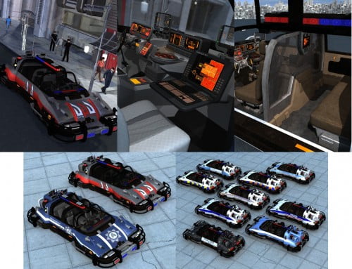 Dystopian Aeronica Police Expansion