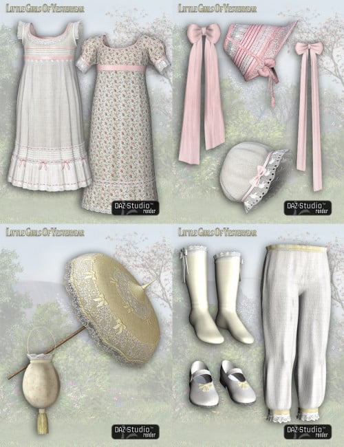 Little Girls of Yesteryear