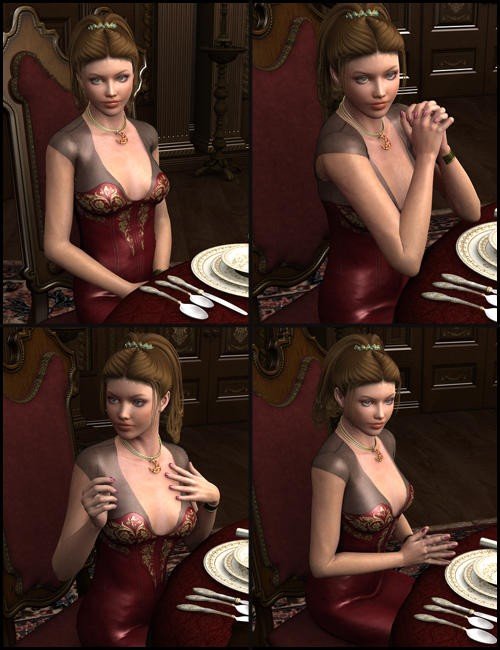 Baroque Grandeur Poses