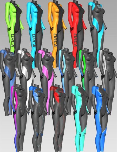 Diving Suits for V4 Bodysuit