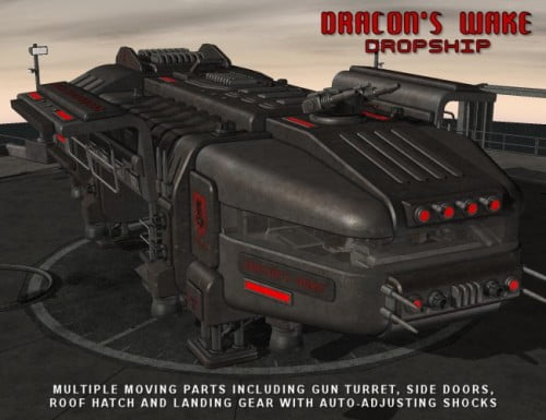 Dracons Wake Dropship