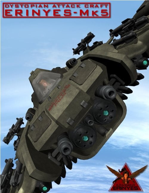 Dystopian Attack Craft Erinyes-Mk5