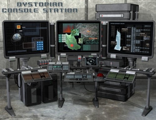 Dystopian Console Station