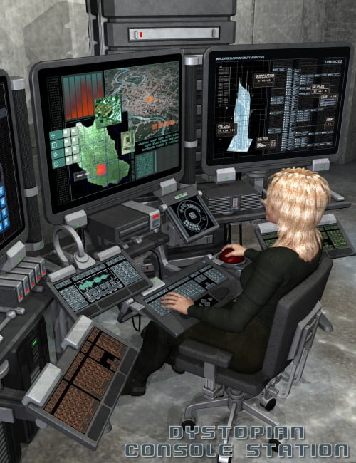 Dystopian Console Station