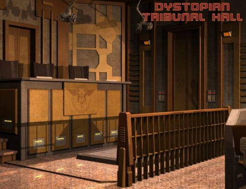Dystopian Tribunal Hall
