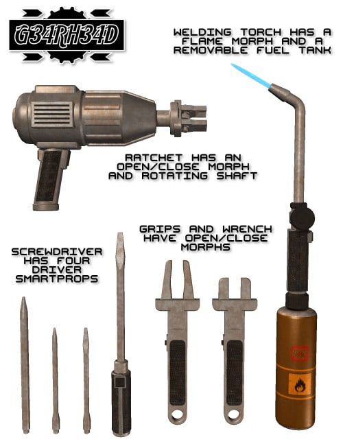 G34RH34D Mechanic Tools