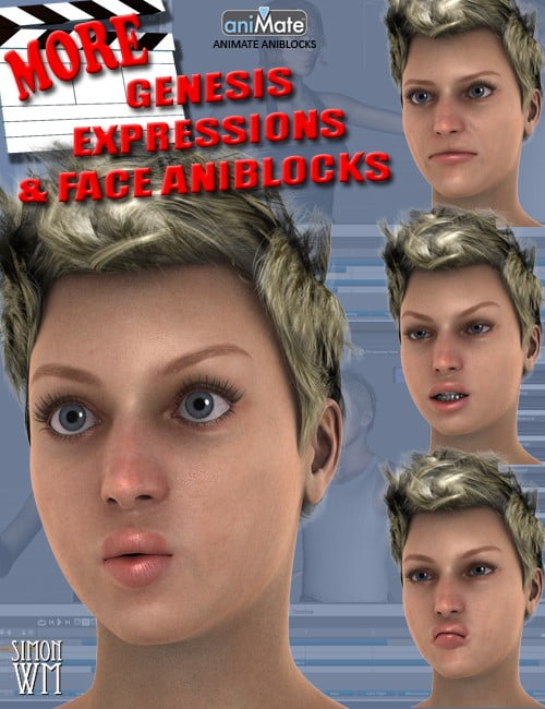 MORE Genesis Expressions and Face aniBlocks MORE Genesis Expressions and Face aniBlocks