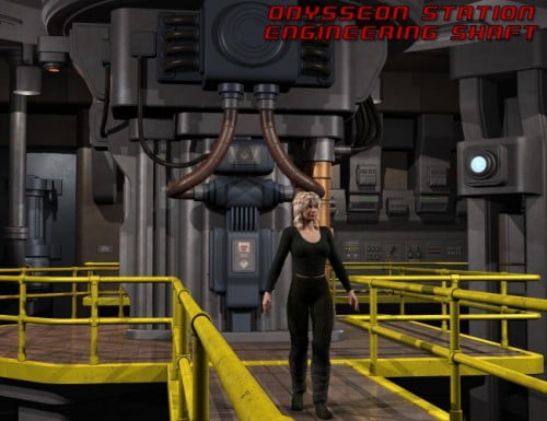 Odysseon Station Engineering Shaft