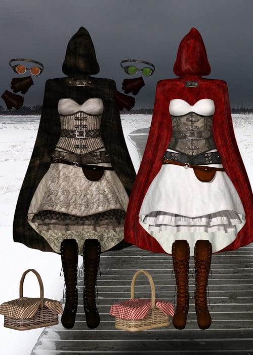 Little Red Outfit & Boots