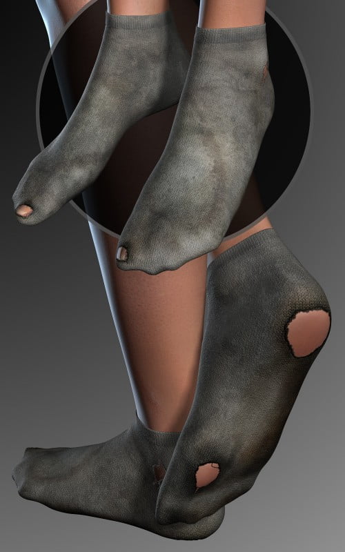 Canvas Shoes and Socks for V4