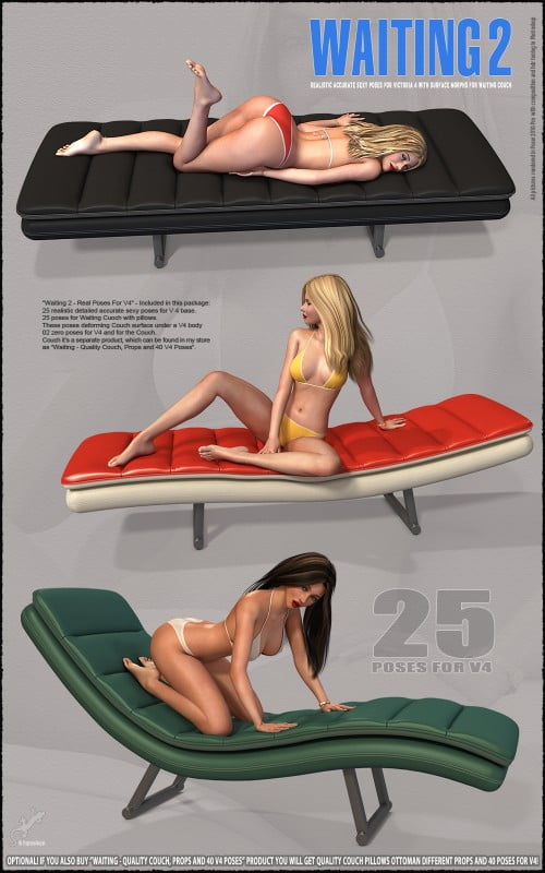 Waiting 2 - Real Poses For V4