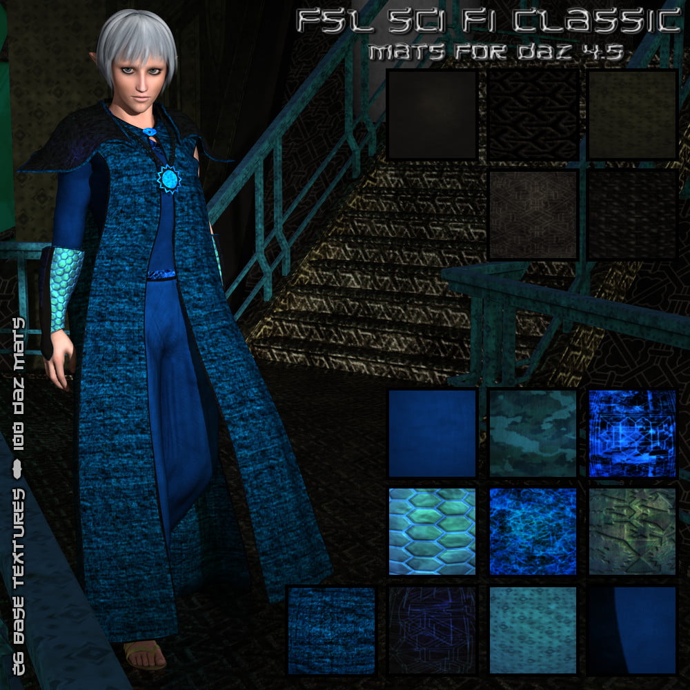 FSL Sci Fi Classic Mats DAZ 4.5