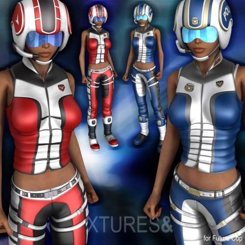 MORE Textures & Styles for Future Cop