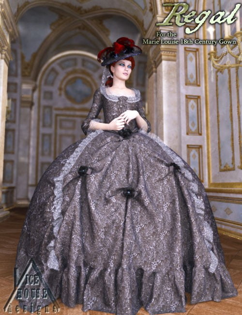 Regal for the Marie Louise 18th Century Gown