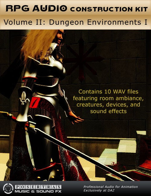 RPG Audio Construction Kit Volume II Dungeon Environments I