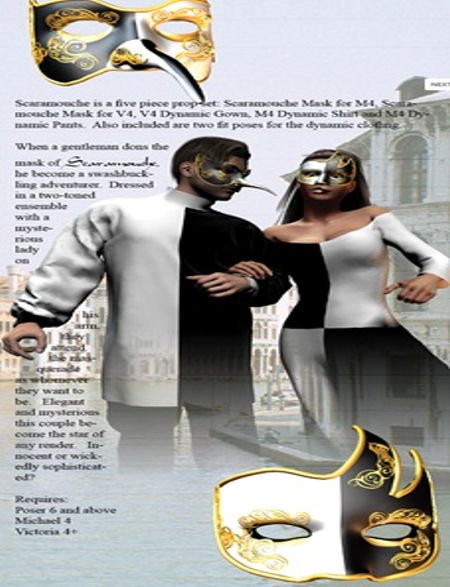 Scaramouche for M4 and V4