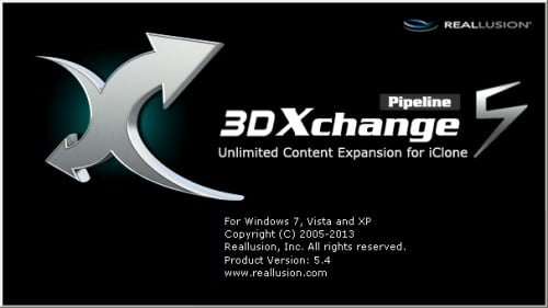 3DXchange 5.4 iClone 3DXchange 5.4 iClone