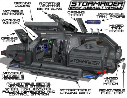 StormRider Grav Assault Vehicle
