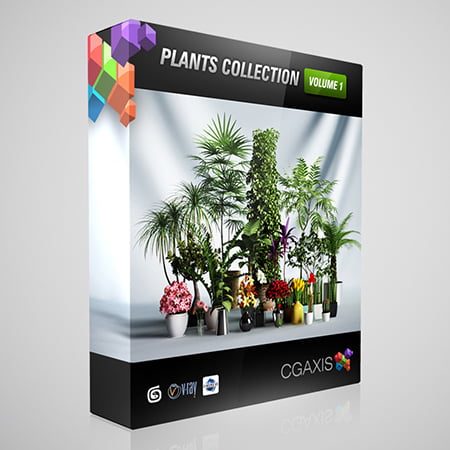 CGAxis Models Volume 1 PLANTS VRay