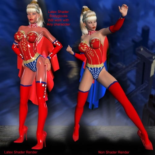 Super-Her Latex Suzie