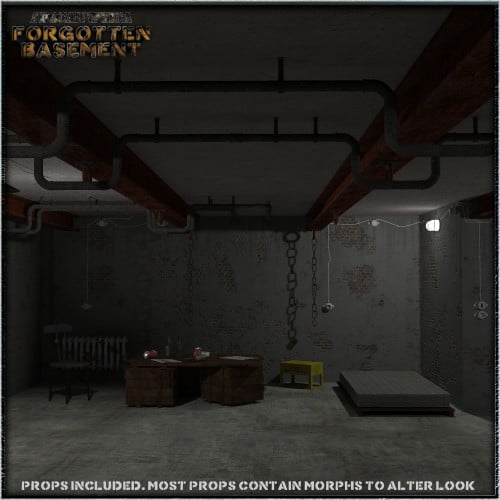 Forgotten Basement by 3-D-C