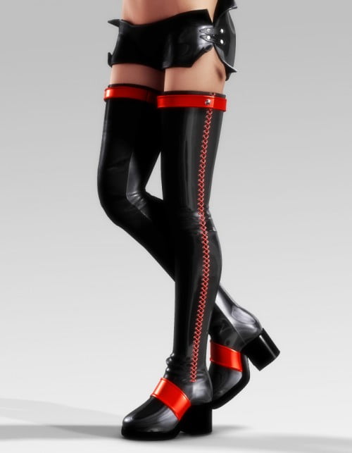 Night Slayers: Black Ice Boots for V4