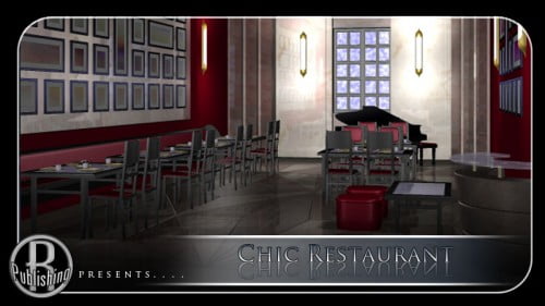 Chic Restaurant (Poser & OBJ)