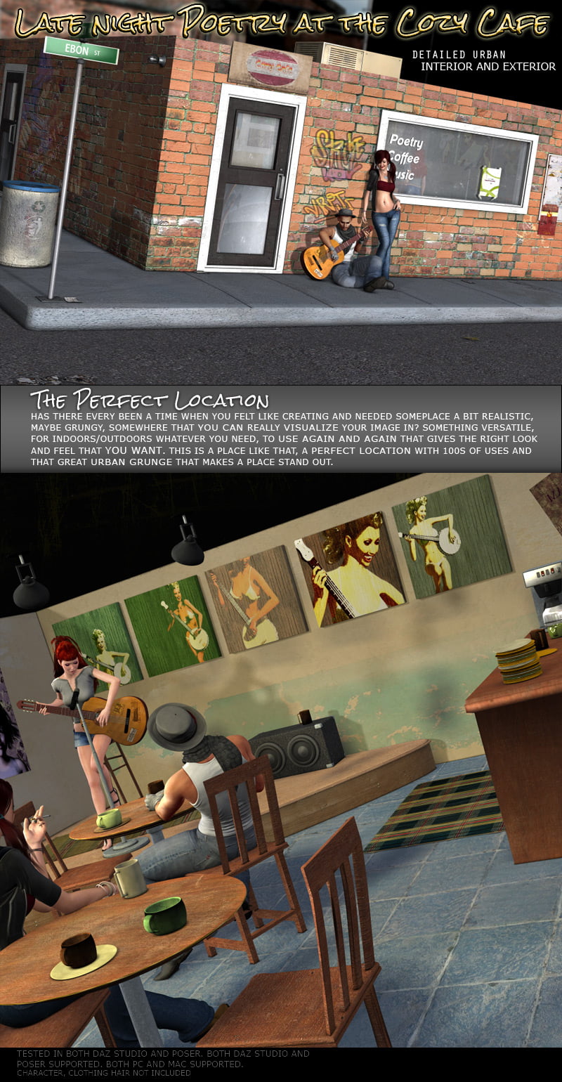 Late Night Poetry at the Cozy Cafe