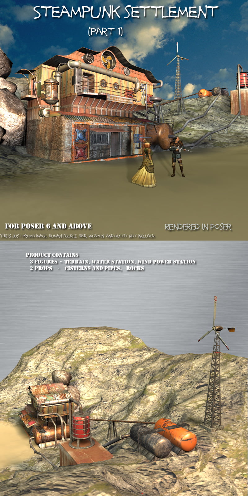 AJ Steampunk Settlement (part 1)