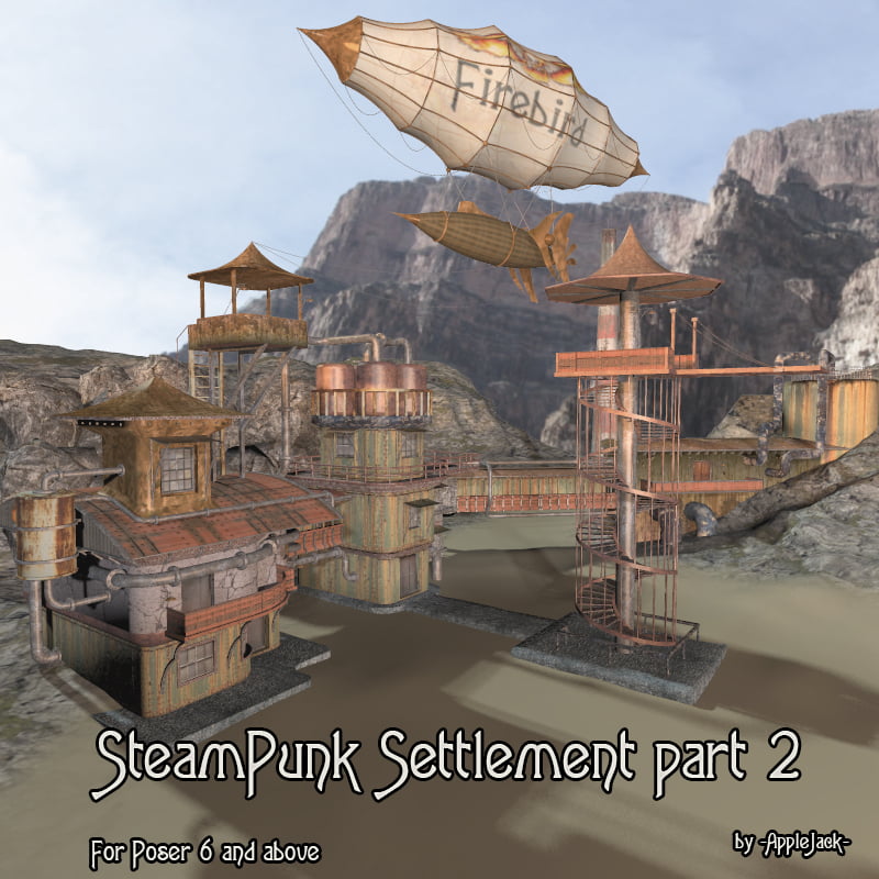 AJ Steampunk Settlement (part 2)
