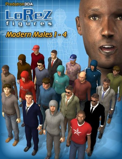 LoRez-Figures-Modern-Males